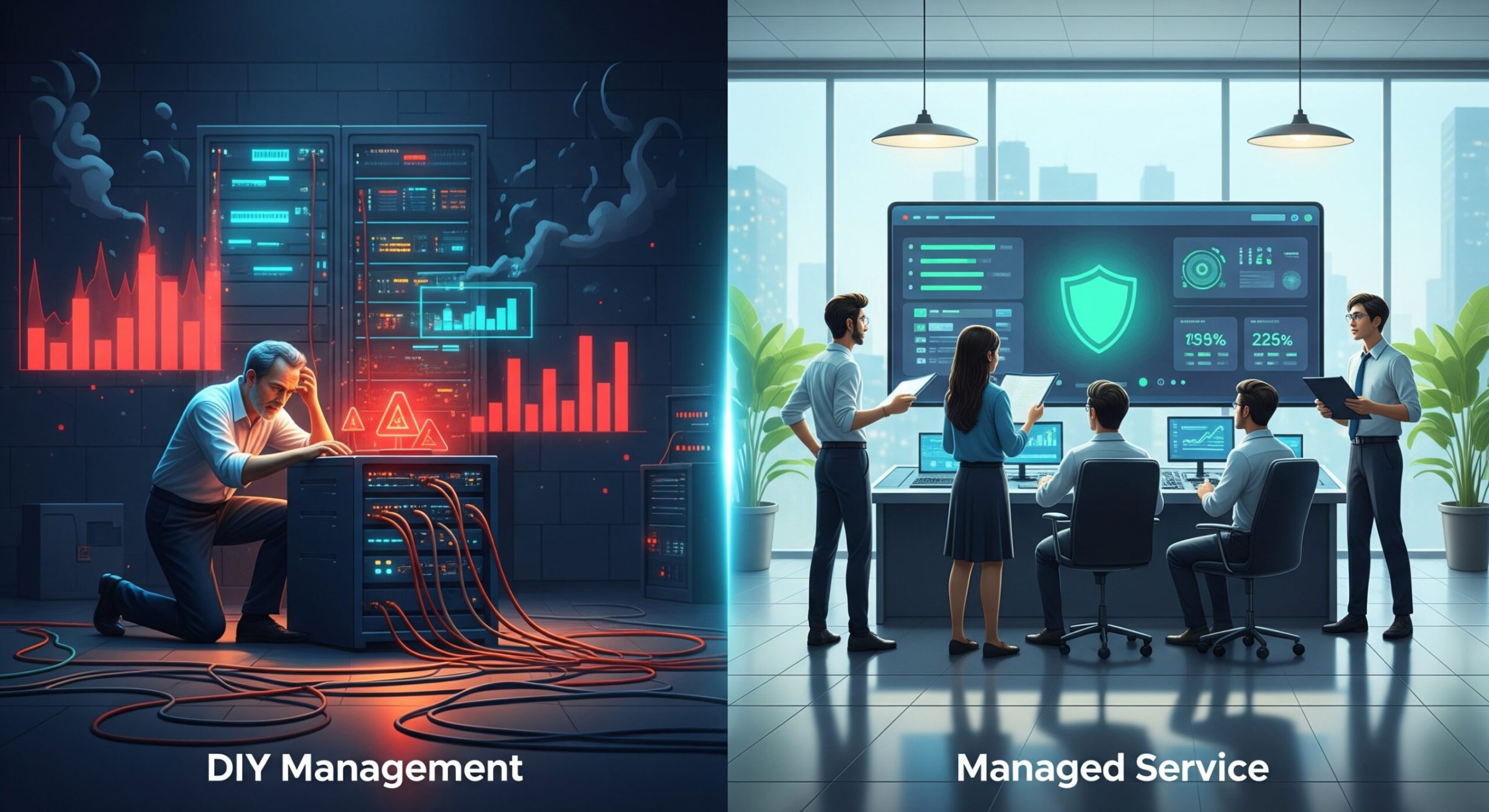The True Cost of FortiGate Management: DIY vs. a Managed Service