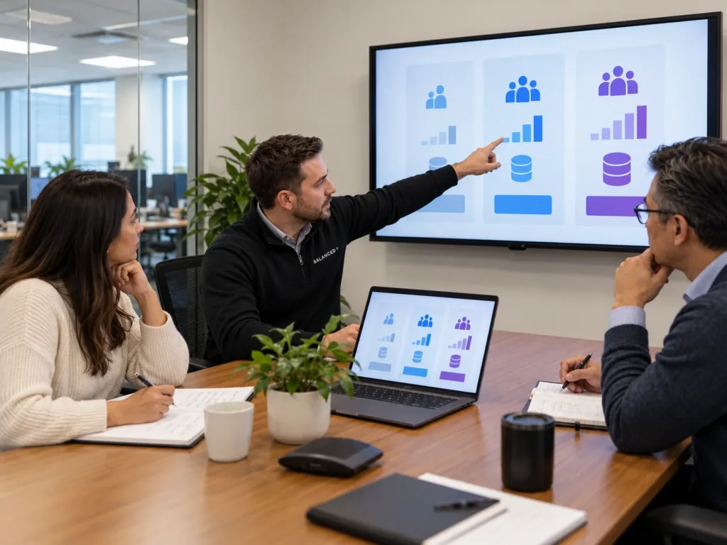 BALANCED+ consultant compares Power BI licence and capacity options with business leaders