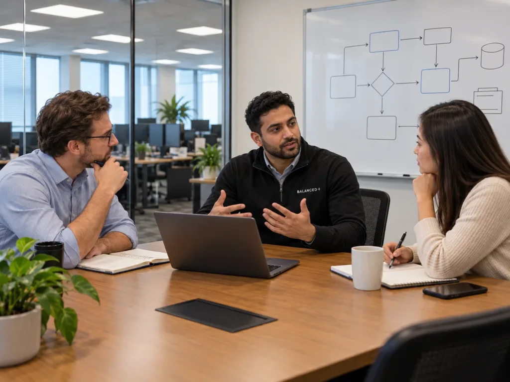 BALANCED+ consultant maps practical Copilot opportunities with department managers
